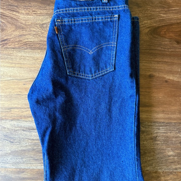 Levi’s 517 34x29 Canada Rare Retro Vintage Like New Orange Tab Mom Jeans - Picture 1 of 11